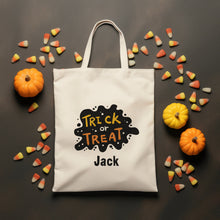 Load image into Gallery viewer, Personalized Trick or Treat Bags