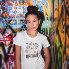 Load image into Gallery viewer, Lets Go Ghouls Retro Halloween Tee