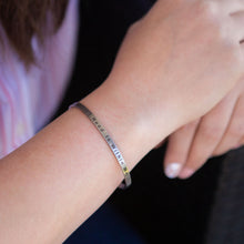 Load image into Gallery viewer, Positive Statement Stackable Bangles
