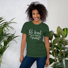 Load image into Gallery viewer, "Be Kind to Your Mind" - Unisex Tee