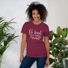 Load image into Gallery viewer, "Be Kind to Your Mind" - Unisex Tee